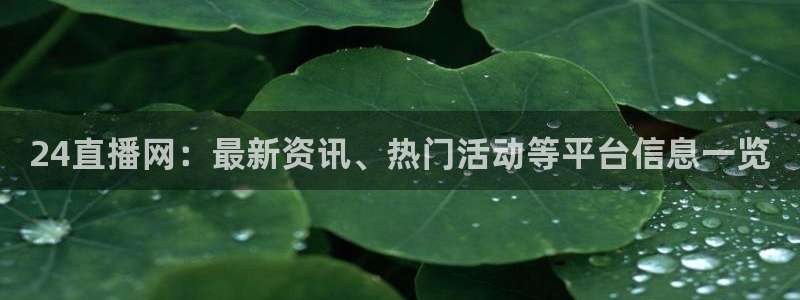雨燕360体育免费直播cba：24直播网：最新资讯、热门活动等平台信息一览